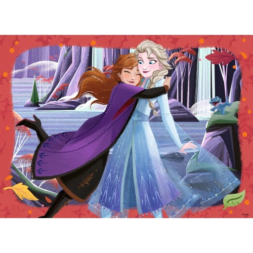 Ravensburger Disney Frozen Παζλ 4x100 Τεμ. Frozen 12004318 4005555043188