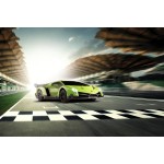 Carson 500404308 1:24 Lamborghini Veneno 2.4g 100% RTR green - remote controlled car, LED lighting, driving time approx. 60 minu