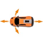 Carson 500404307 1:24 Lamborghini Murcielago SV 2.4g 100% RTR - remote controlled car, LED lighting, driving time approx. 60 min