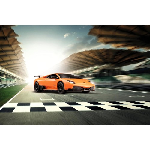 Carson 500404307 1:24 Lamborghini Murcielago SV 2.4g 100% RTR - remote controlled car, LED lighting, driving time approx. 60 min