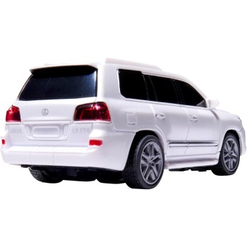 Carson 1:60 Nano Racer Lexus Lx570 Λευκό - Τηλεκατευθυνόμενο Αυτοκίνητο, Όχημα RC, Παιχνίδι για Παιδιά, Τηλεκατευθυνόμενο, Αυτοκ