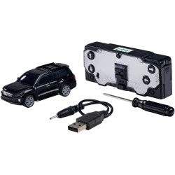 Carson 1:60 Nano Racer Lexus Lx570 Μαύρο - Τηλεχειριστήριο Αυτοκίνητο, Όχημα RC, Παιχνίδι για Παιδιά, Τηλεχειριστήριο, Αυτοκίνητ