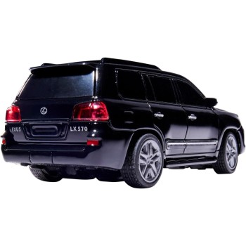 Carson 1:60 Nano Racer Lexus Lx570 Black - Remote Control Car, RC Vehicle, Toy for Children, Remote Controled, RC Car, 2.4 GHz R