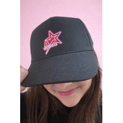 Toys-shop Choice Παιδικό Καπέλο Alena And Princess Από 100% Βαμβάκι Μαύρο - Red Star 04 / Red 5202200080768