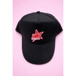 Toys-shop Choice Παιδικό Καπέλο Alena And Princess Από 100% Βαμβάκι Μαύρο - Red Star 04 / Red 5202200080768