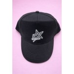 Toys-shop Choice Παιδικό Καπέλο Alena And Princess Από 100% Βαμβάκι Μαύρο - White Star 04 / Black 5202200080751