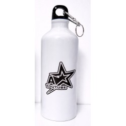 Toys-shop Choice White Water Canteen 600Ml Alena And Princess - Black Star 03 / Black 5202200080737