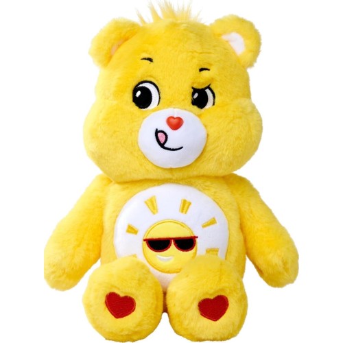 care bears simba - lucky bear sunshine bear cuddly toy 35 cm - cuddly soft plush toy - 6305878002038 5400868036404