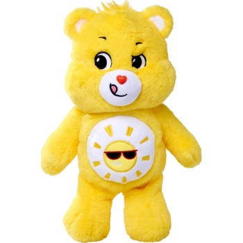 care bears simba - lucky bear sunshine bear cuddly toy 35 cm - cuddly soft plush toy - 6305878002038 5400868036404