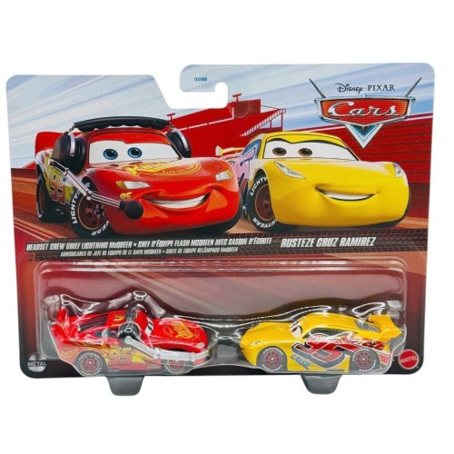 Mattel Disney and Pixar Cars 2-pack, Set of 2 1:55 Scale Die-cast Toy ...