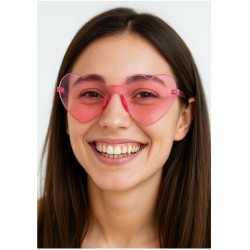 fun world Glasses "hearts" in 4 Colors 14x6cm. one Size 7933 5212054711466