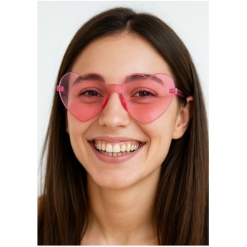 fun world Glasses "hearts" in 4 Colors 14x6cm. one Size 7933 5212054711466
