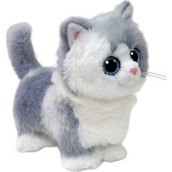 ty ΤΥ Χνουδωτό Beanie Boos Γατούλα Λευκή / Γκρι 15εκ 1607-37411 008421374113
