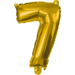 PROCOS Foil Balloons Gold No7 85cm 091191 5201184911914