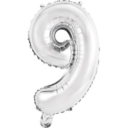PROCOS Foil Balloons Gold No9 85cm 091203 5201184912034