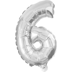 PROCOS Μπαλόνια Decorata silver foil 86 EK. No6 091200 5201184912003