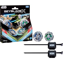 Hasbro Beyblade X And  Wars Collab, Obi-Wan Kenobi 4-60P Vs General Grievous 3-80H G0279 / G1694 5010996305732