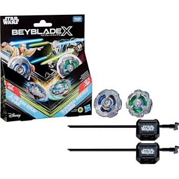 Hasbro Beyblade X Star Wars Collab, Obi-Wan Kenobi 4-60P Vs General Grievous 3-80H G0279 / G1694 5010996305732