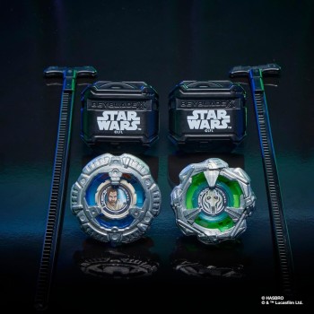 Hasbro Beyblade X And  Wars Collab, Obi-Wan Kenobi 4-60P Vs General Grievous 3-80H G0279 / G1694 5010996305732