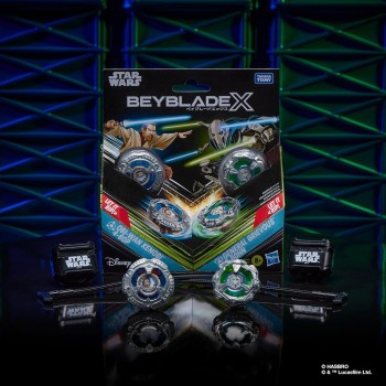 Hasbro Beyblade X Star Wars Collab, Obi-Wan Kenobi 4-60P Vs General Grievous 3-80H G0279 / G1694 5010996305732