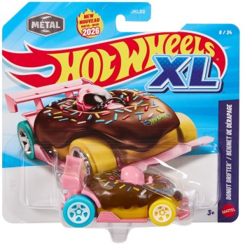 Mattel Hot Wheels XL Toy Car or Truck, 1:43 Scale Die-cast Vehicle for Play or Display (styles May Vary) JKL02 / JLJ51 194735351