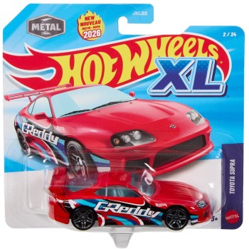 Mattel Hot Wheels XL Toy Car or Truck, 1:43 Scale Die-cast Vehicle for Play or Display (styles May Vary) JKL02 / JLJ51 194735351