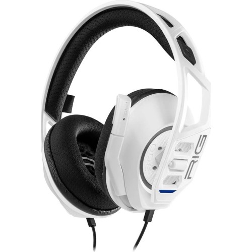 nacon rig 300pro hs series gaming headphones white for  4 and  5  3665962009262