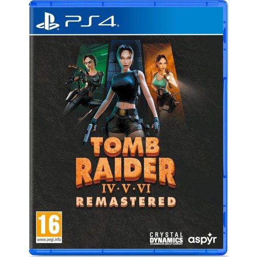 Aspyr tomb raider iv-vi remastered starring lara croft /ps4  5056635615480