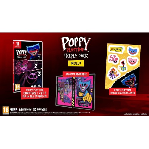 maximum entertainment Nsw poppy playtime triple pack  5016488142489