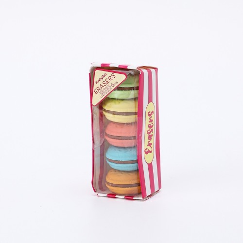 FunkyFish ff Σετ 5 γόμες macaron 300-30201 5204549177345