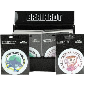 Gim pvc stickers toikido brainrot  779-91224 5204549183889