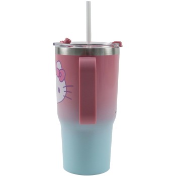 gim ποτήρι ss με καλαμάκι 520ml Hello Kitty 557-97221 5204549180697