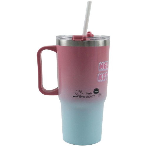 gim ποτήρι ss με καλαμάκι 520ml Hello Kitty 557-97221 5204549180697
