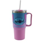 gim ποτήρι ss με καλαμάκι 520ml Stitch 552-05221 5204549181601