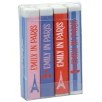 gim Σετ 4 γόμες Emily in Paris 351-02009 5204549169258