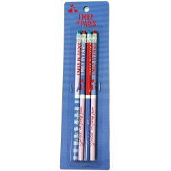 gim Set of 4 Pencils Emily in Paris 351-02004 5204549169203