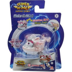 Just toys Super wings electric heroes stunt & pull back asst - golden gril 780130 6911400446685