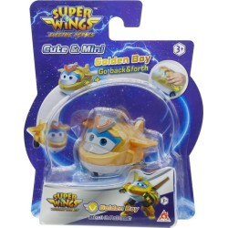 Just toys Super wings electric heroes stunt & pull back asst - golden boy 780130 6911400446708