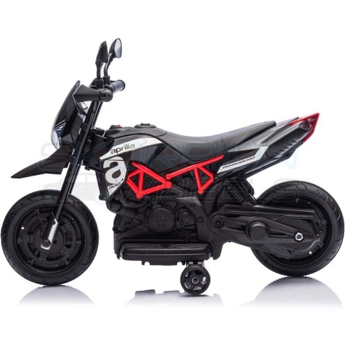 Electric Motorcycle Aprilia Dorsoduro 900 Original License 6V - Black | Skorpion Wheels - 5245014 5245014G 5201671008257