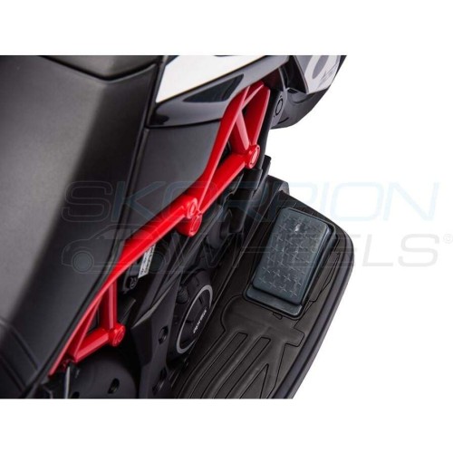 Electric Motorcycle Aprilia Dorsoduro 900 Original License 6V - Black | Skorpion Wheels - 5245014 5245014G 5201671008257