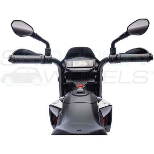 Ηλεκτροκίνητη Μηχανή Aprilia Dorsoduro 900 Original License 6V - Μαύρη | Skorpion Wheels - 5245014 5245014G 5201671008257
