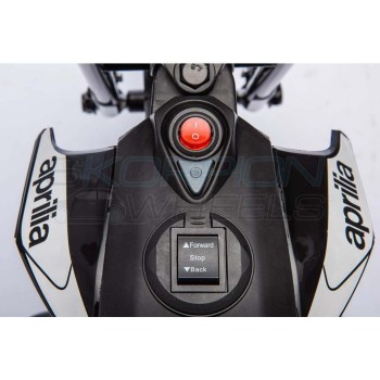Electric Motorcycle Aprilia Dorsoduro 900 Original License 6V - Black | Skorpion Wheels - 5245014 5245014G 5201671008257