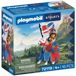 Playmobil Αρχηγός Λεοντόκαρδων Ιπποτών Με Άλογο 72119 4008789721198