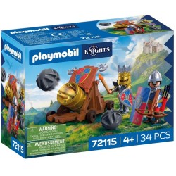 Playmobil Λεοντόκαρδοι Ιππότες Με Κανόνι 72115 4008789721150