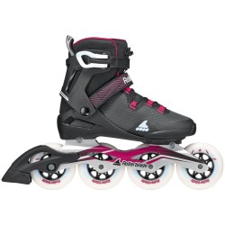 ROLLERBLADE Macroblade 90 w Skates - Black/burgundy/blue Color Black-burgundy-blue Size 40.5 43.076006/BL/BU/LB/40. 805979112285