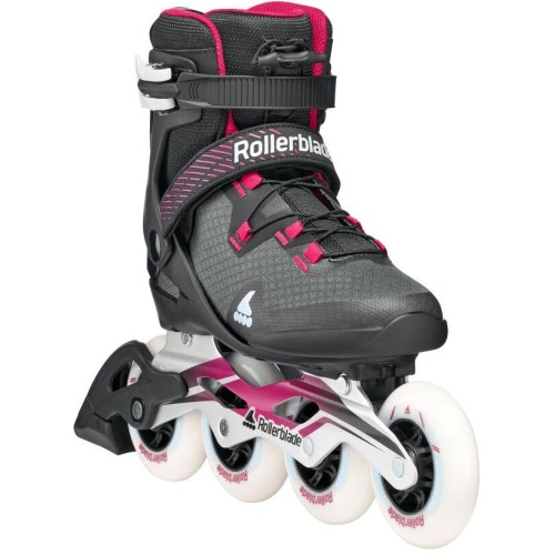ROLLERBLADE Macroblade 90 w Skates - Black/burgundy/blue Color Black-burgundy-blue Size 36.5 43.076006/BL/BU/LB/36. 805979112282