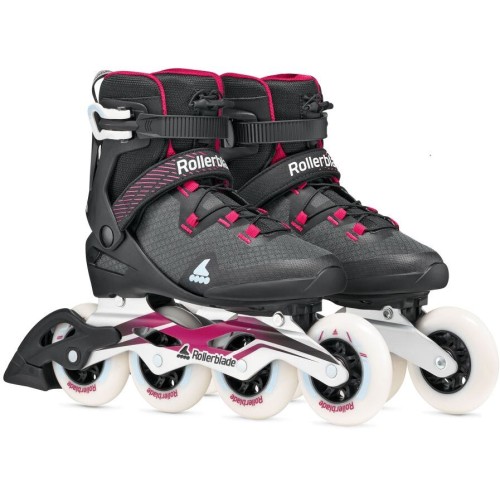 ROLLERBLADE Macroblade 90 w Skates - Black/burgundy/blue Color Black-burgundy-blue Size 36.5 43.076006/BL/BU/LB/36. 805979112282