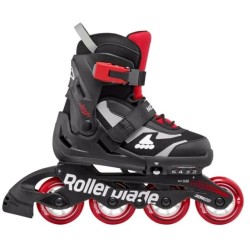 ROLLERBLADE Microblade sl Skates - Black/red Color Black-red, Size 28-32 43.075154/BL/RD/28 8059791108220