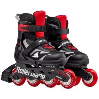 ROLLERBLADE Microblade sl Skates - Black/red Color Black-red, Size 28-32 43.075154/BL/RD/28 8059791108220