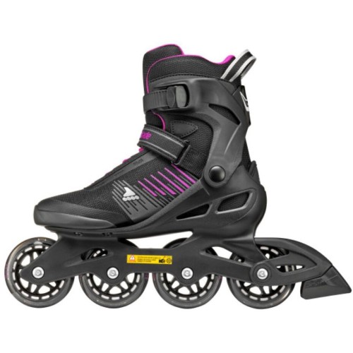ROLLERBLADE Zetrablade w Skates - Black/cyclamen Pink Color Black-pink, Size 38 43.075148/BL/CP/38 8059791068364